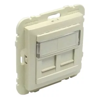 Efapel 90442_SPE RJ45 dupla fedlap, gyöngyház Efapel 90442_SPE RJ45 dupla fedlap, gyöngyház