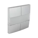 Efapel 90600_TAL Négypólusú kapcsoló fedlap, alumínium