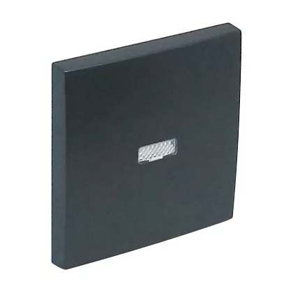 Efapel 90602_TIS Egyes billentyű jelzőfényes szürke