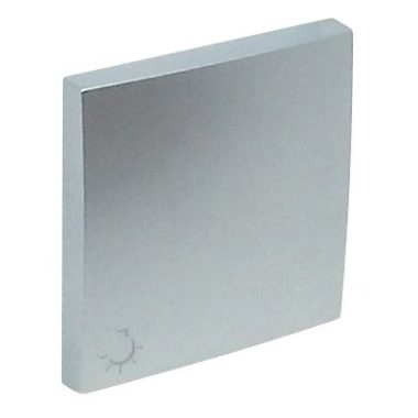 Efapel 90607_TAL Billentyű, lámpa jellel, alumínium