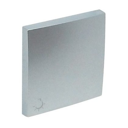 Efapel 90607_TAL Billentyű, lámpa jellel, alumínium