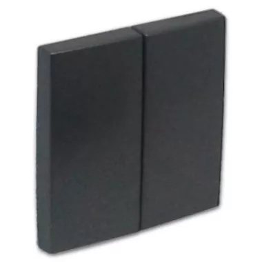 Efapel 90614_TIS Dupla billentyű kétfunkciós mechanizmushoz, szürke színű