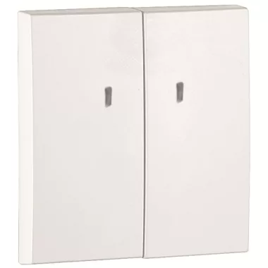 Efapel 90615_TBR Dupla billentyű jelzőfényes mechanizmushoz, fehér színű