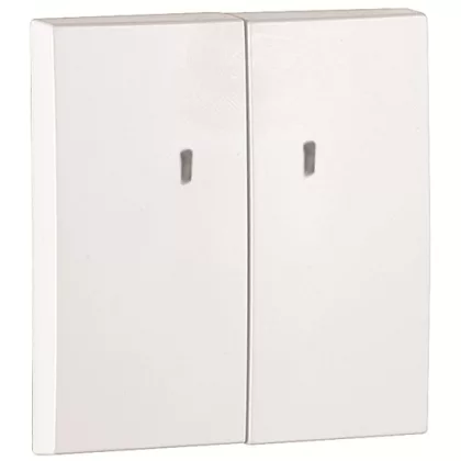   Efapel 90615_TBR Dupla billentyű jelzőfényes mechanizmushoz, fehér színű