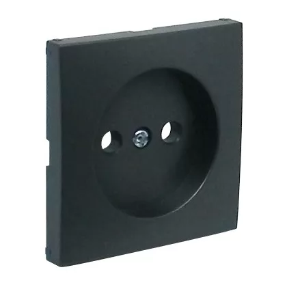   efapel 90621_TIS Fedlap egyfázisú csatlakozó aljzathoz szürke