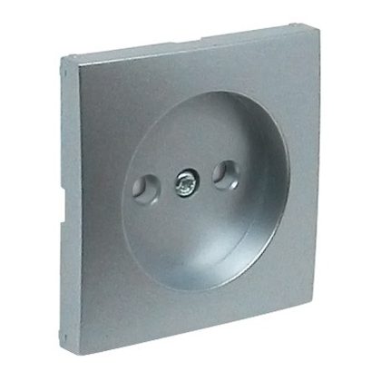   efapel 90622_TAL Fedlap egyfázisú csatlakozó aljzathoz retesszel alumínium