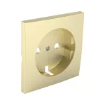 Efapel 90631_TDU Fedlap SCHUKO aljzathoz, arany