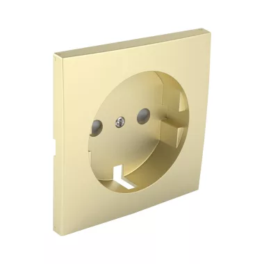 Efapel 90632_TDU Gyerekzáras Fedlap SCHUKO aljhoz, arany