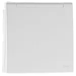   Efapel 90634_TBR Gyerekzáras Fedlap SCHUKO aljzat IP44, fehér