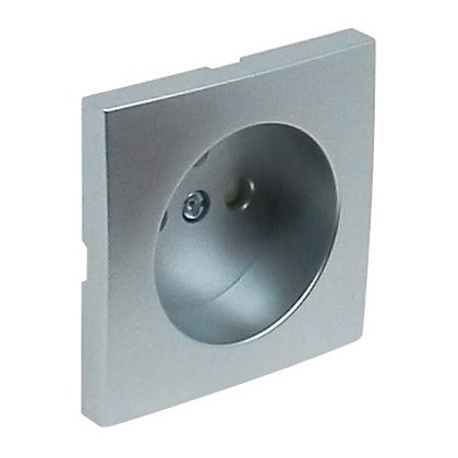   efapel 90652 TAL - Fedlap Francia típusú dugaljhoz, Alumínium