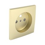 efapel 90652 TDU - Fedlap Francia típusú dugaljhoz, arany