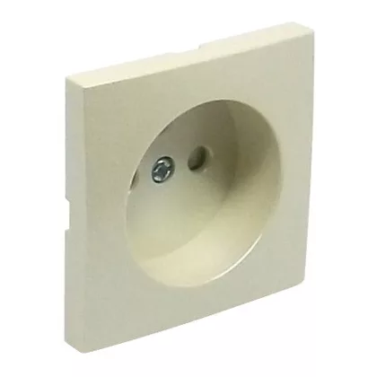   efapel 90652 TMF - Fedlap Francia típusú dugaljhoz, elefántcsont