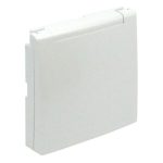   efapel 90654_TGE Csapfedeles fedlap csatlakozóaljzathoz IP44, francia típus jég