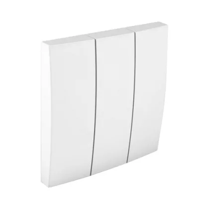   Efapel 90661_TBR Billentyű hármas csillárkapcsolóhoz, fehér