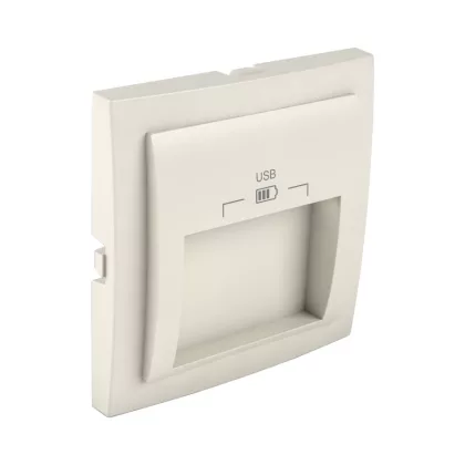 Efapel 90673_TMF USB aljzat fedél, elefántcsont