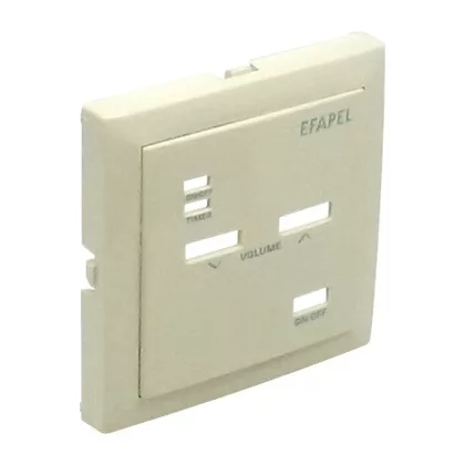   Efapel 90700 TMF Fedlap 21371 vezérlőegységhez elefántcsont