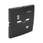 Efapel 90700 TPM Fedlap 21371 vezérlőegységhez fekete