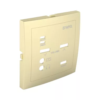 Efapel 90702 TDU Fedlap 21372 vezérlőegységhez arany