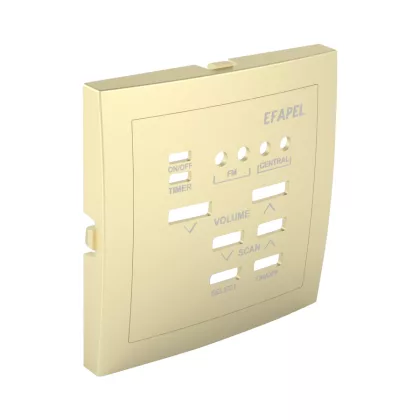 Efapel 90703 TDU Fedlap 21373 vezérlőegységhez arany