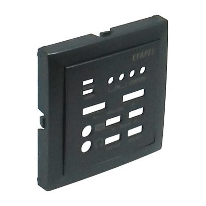 Efapel 90707 TIS Fedlap 21377 vezérlőegységhez szürke