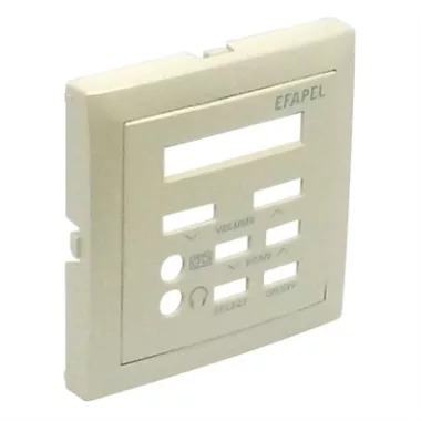 Efapel 90709 TPE Fedlap 21379 vezérlőegységhez gyöngyház