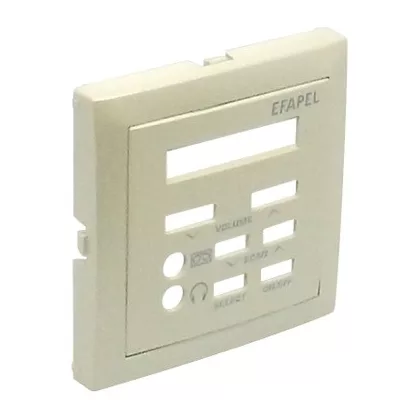   Efapel 90709 TPE Fedlap 21379 vezérlőegységhez gyöngyház