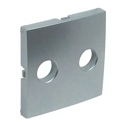 Efapel 90713_TAL audió aljzat fedlap, alumínium