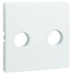 Efapel 90713 TBR audió aljzat fedlap, fehér