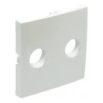 Efapel 90713 TGE audió aljzat fedlap, jég