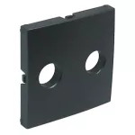 Efapel 90713 TIS audió aljzat fedlap, szürke