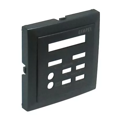 Efapel 90715 TIS Fedlap 21370 vezérlőegységhez szürke