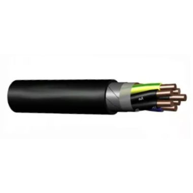 SZRMKVM-J 5x2,5mm2 Cablu subteran blindat, PVC0,6 / 1kV negru