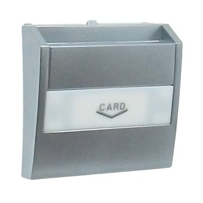 Efapel 90731 TAL Fedlap hotelkártya-olvasóhoz alumínium