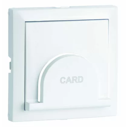   Efapel 90733_TBR Fedlap időkapcsolós hotelkártyatartóhoz, fehér színű