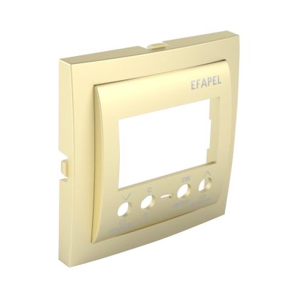   Efapel 90744_TDU Fedlap kétcsatornás digitális kapcsolóórához arany