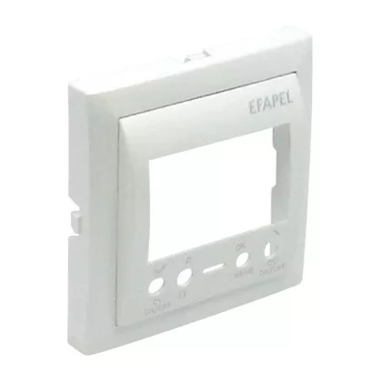   Efapel 90744_TGE Fedlap kétcsatornás digitális kapcsolóórához jég