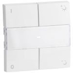   Efapel 90747_TBR Nyomógomb, fényerőszabályzóhoz, fehér színű