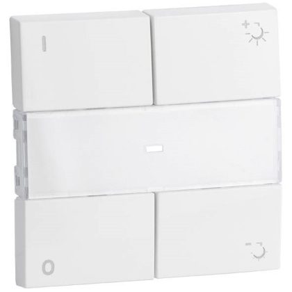   Efapel 90747_TBR Nyomógomb, fényerőszabályzóhoz, fehér színű