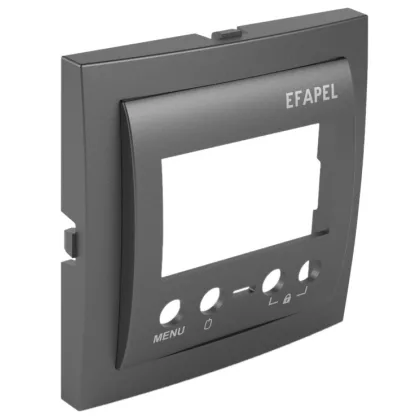 Efapel 90748_TIS Termosztát fedlap, szürke