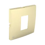 Efapel 90751_TDU Fedlap RJ 45-ös csatlakozóhoz, arany