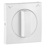   Efapel 90761 TBR Fedlap forgócsapos nyomógombhoz, fel/le jellel fehér