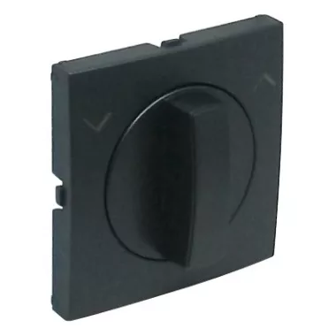 Efapel 90761_TIS Fedlap forgócsapos nyomógombhoz, fel/le jellel szürke