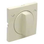   Efapel 90761 TMF Fedlap forgócsapos nyomógombhoz, fel/le jellel elefántcsont