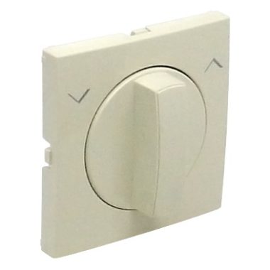 Efapel 90761 TMF Fedlap forgócsapos nyomógombhoz, fel/le jellel elefántcsont