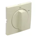   Efapel 90762 TMF Fedlap forgócsapos kapcsolóhoz elefántcsont