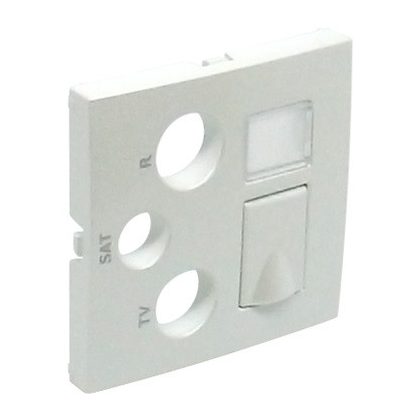   efapel 90770_TGE 21544, 21545 Multimédia aljzat fedlap, jég