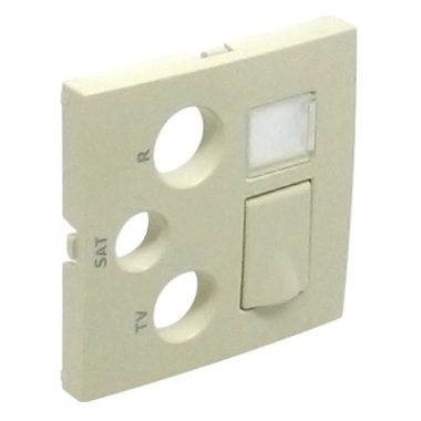 efapel 90770_TMF 21544, 21545 Multimédia aljzat fedlap, elefántcsont