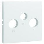efapel 90775_TBR Fedlap R-TV-SAT aljzathoz, fehér