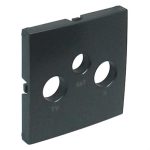 efapel 90775 TIS Fedlap R-TV-SAT aljzathoz, szürke