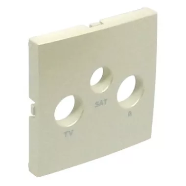 efapel 90775 TPE Fedlap R-TV-SAT aljzathoz, gyöngyház